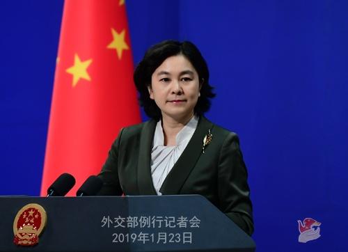 外交部发言人华春莹