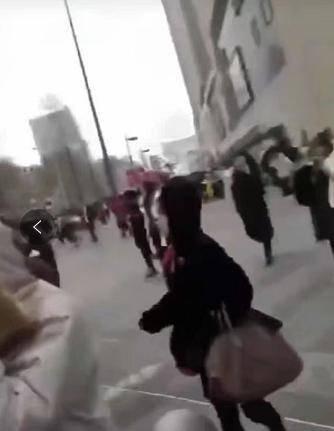 长春万达爆炸现场照片