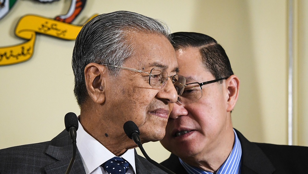 大马首相马哈迪谈论东铁计划
