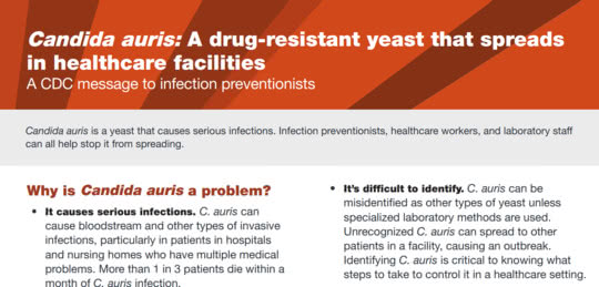 CDC发布报告警惕感染情况