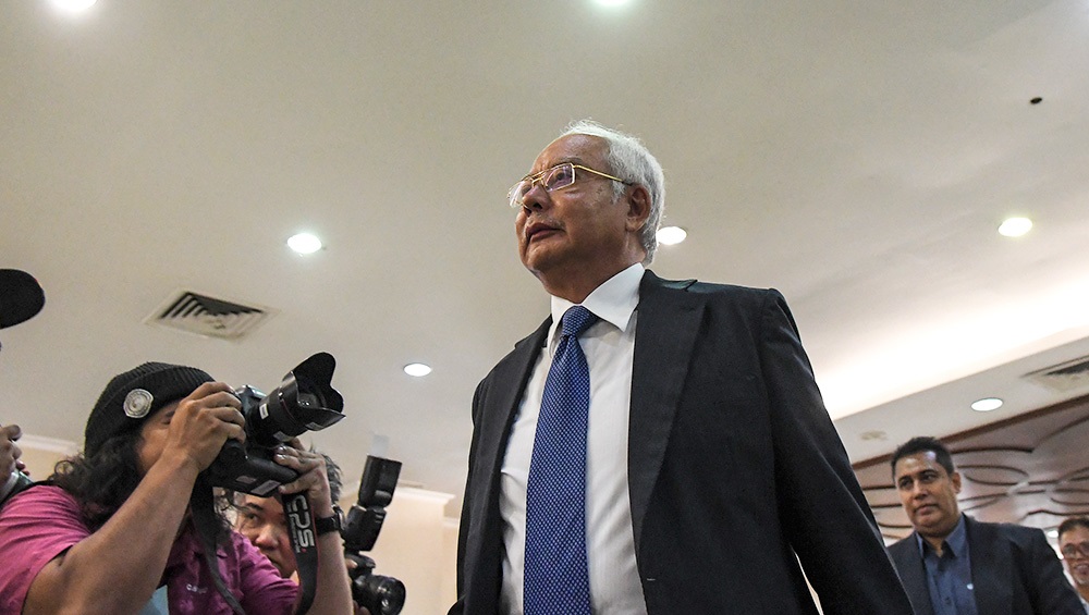 大马前首相纳吉的SRC国际公司汇款案审讯